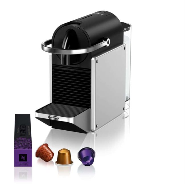 Nespresso DeLonghi 127.S Pixie Silver